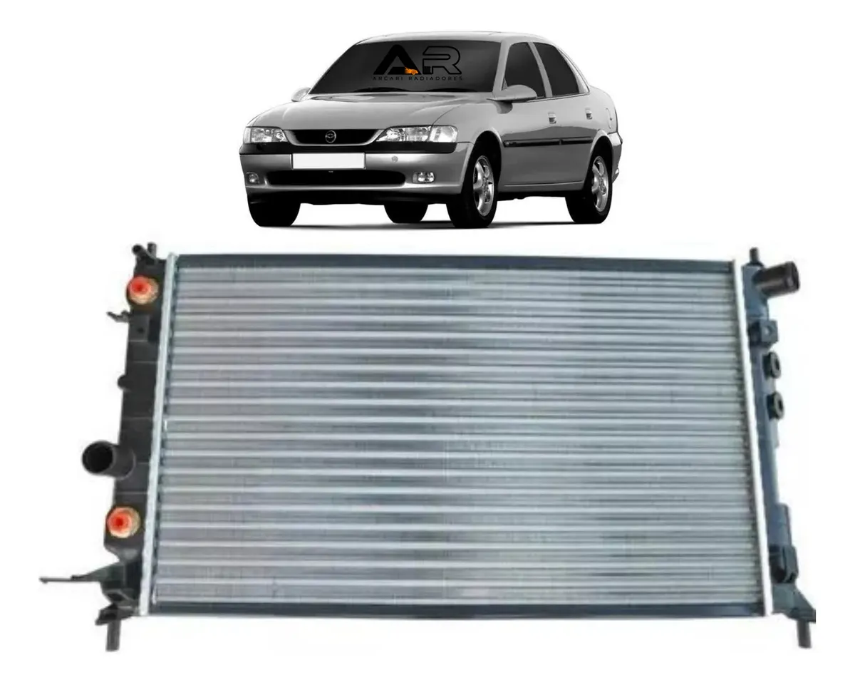 Radiador Vectra 2.0 / 2.2 97 98 99 Até 05 Automatico Com Ar