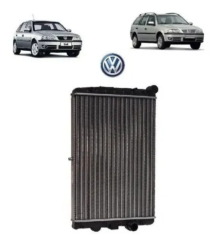 Radiador Gol 1.0 G2 G3 G4 Com Ar Motores Mi\ Power\ At