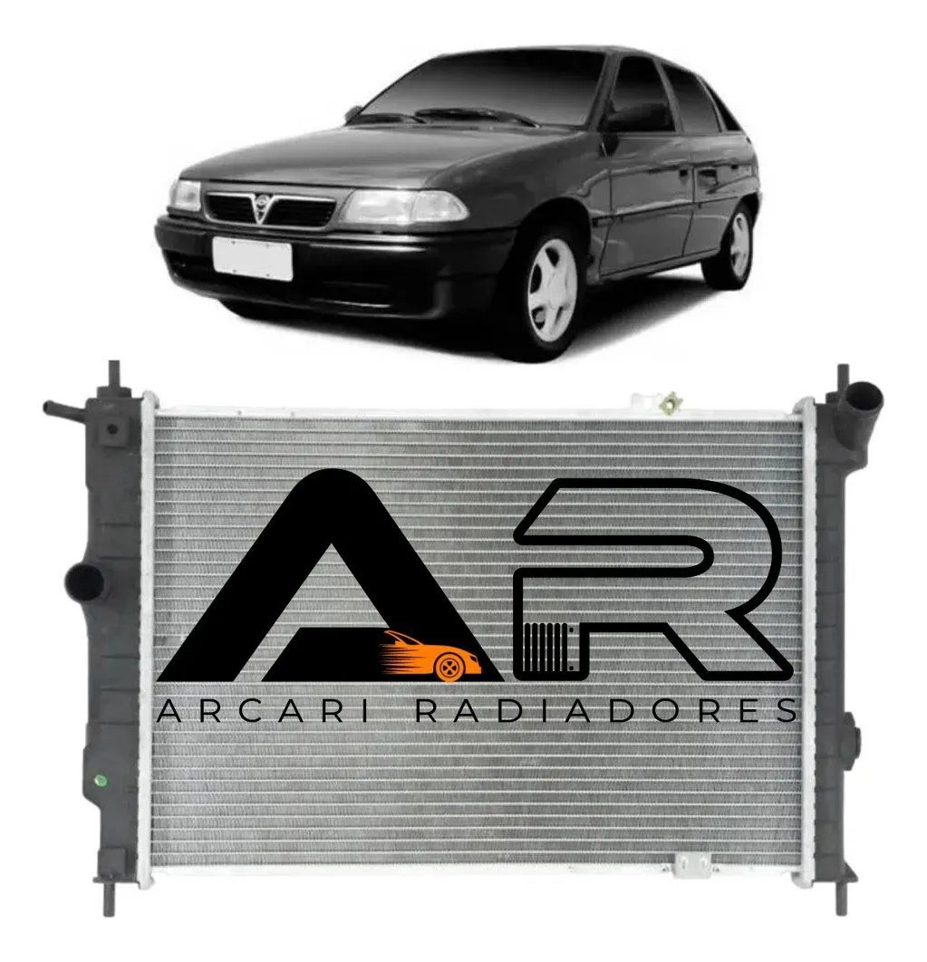 Radiador Água Astra/ 1.8/2.0 8v 95 Até 98 S/ar - Manual