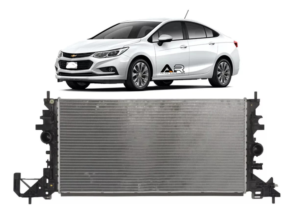 Radiador Gm Cruze 1.4 Turbo 2017 2018 2019 Automático