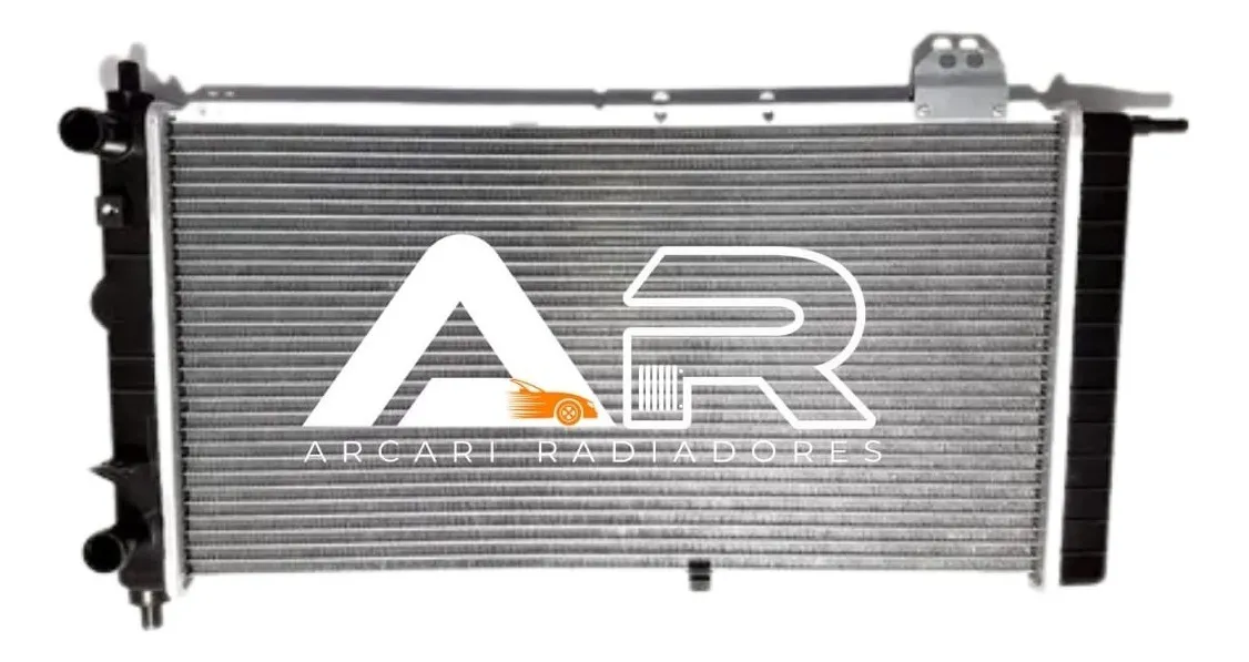 Radiador Chery Qq 1.1 Ano 2011 A 2015 Bocal Mesmo Lado