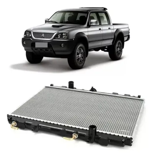 Radiador L200 2.5 Outdoor Sport Hpe 2004 A 2009