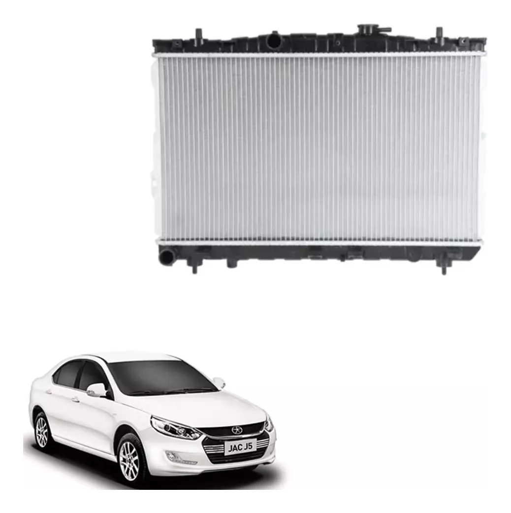 Radiador Água Jac J5 1.5 16v 2010 A 2016 Cambio Mecanico