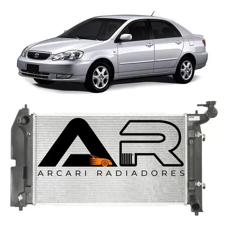 Radiador Corolla Fielder 2004 2005 2006 2007 Automático