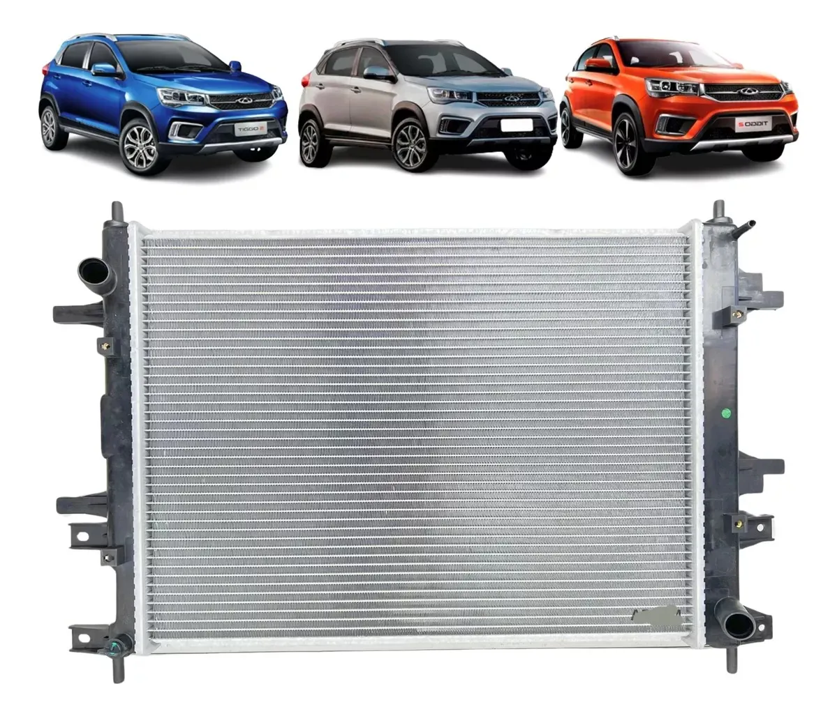 Radiador Chery Tiggo 2 2017 2018 2019 2020 2021 Manual